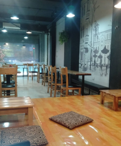 Thiết kế quán trà sữa ngồi bệt