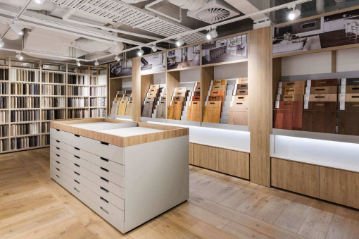 Thiet ke showroom san go 2
