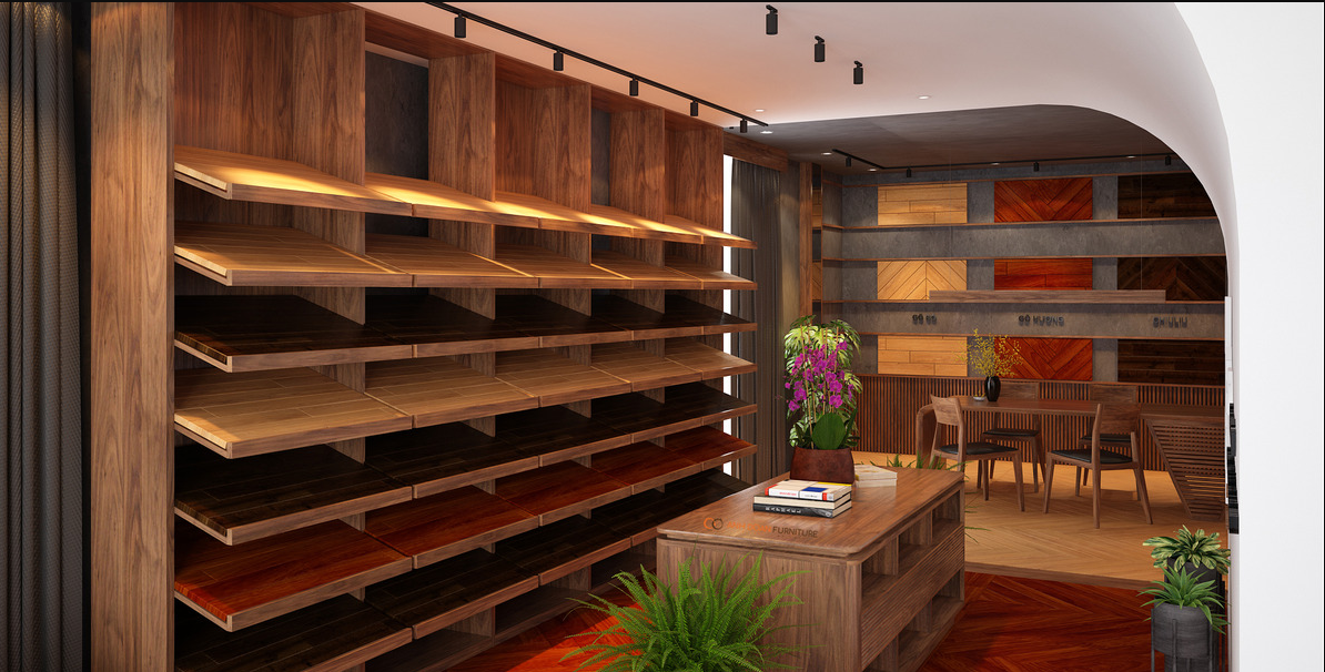 Thiet ke showroom san go 6