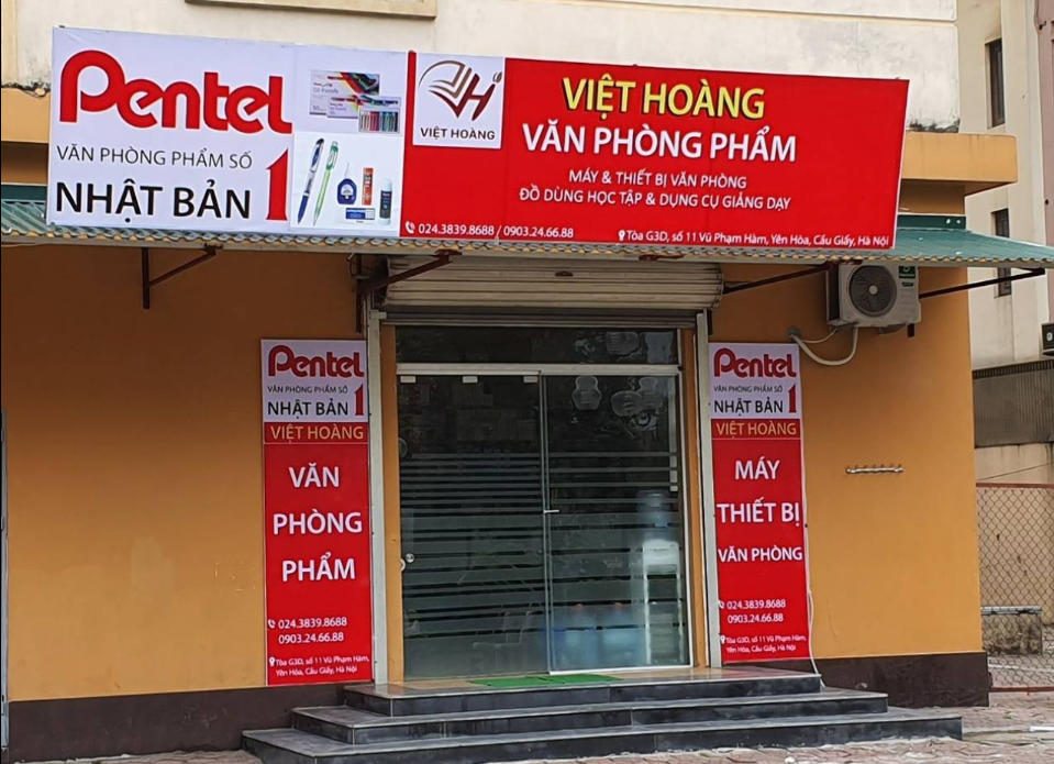 thiet ke Van phong pham Viet Hoang