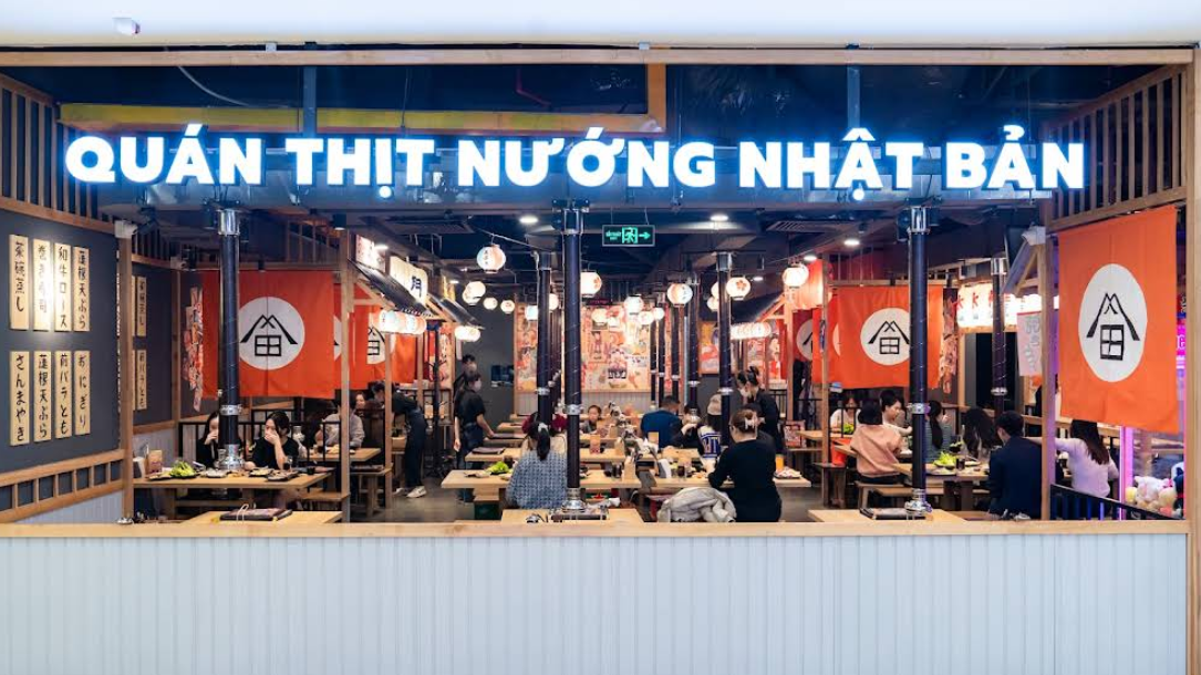 thiet ke YAKIMONO Vincom Royal City Quan Thit Nuong Nhat Ban