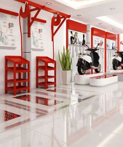 Thiết kế cửa hàng tiệm sửa xe máy