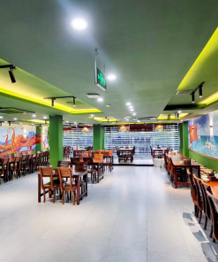 Thiết kế cửa hàng hải sản