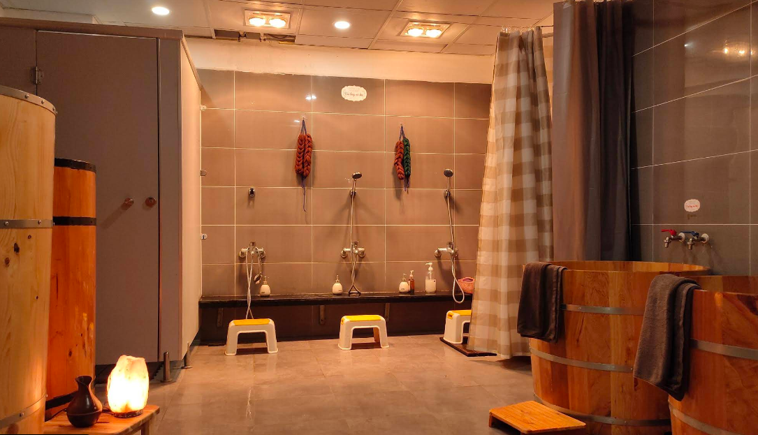 thiet ke phong xong hoi Vien sac dep Madina Spa