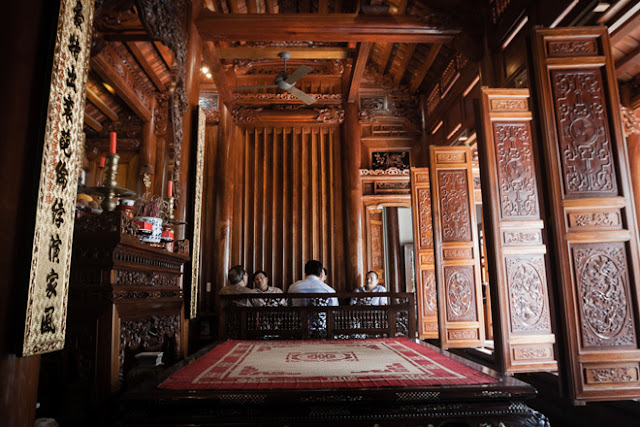 nhà gỗ 5 gian gỗ lim