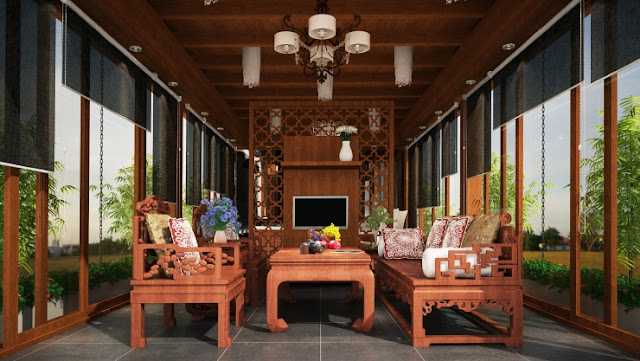 nội thất nhà gỗ đẹp