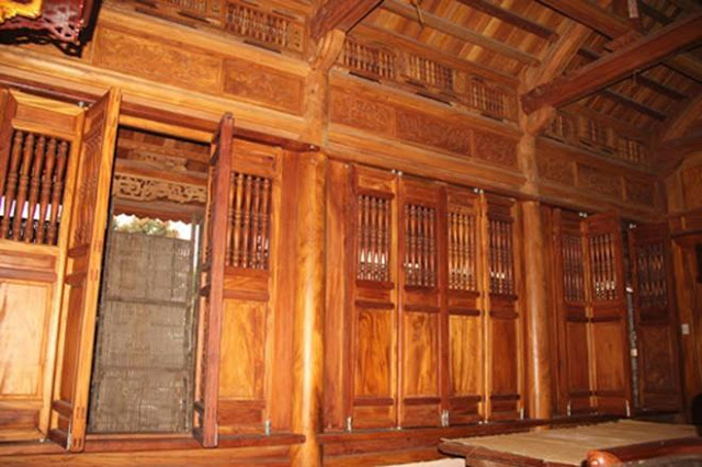 nhà gỗ cổ