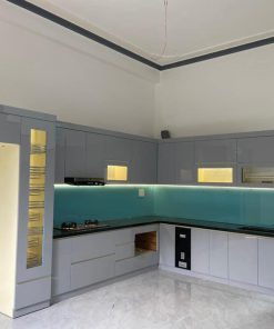 Hướng dẫn thiết kế tủ bếp cho nhà tự xây: Chiều cao, màu sắc và vật liệu chuẩn
