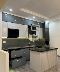 Mẫu Tủ bếp dài 2m