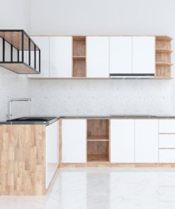 Tủ Bếp Gỗ Ép Chống Ẩm