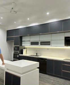 Tủ Bếp Sang Trọng Với Gỗ