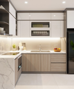 Tủ bếp Skyhome mẫu 2