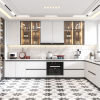 Tủ bếp gỗ mdf mẫu 2