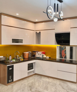 Tủ bếp nhựa cánh acrylic