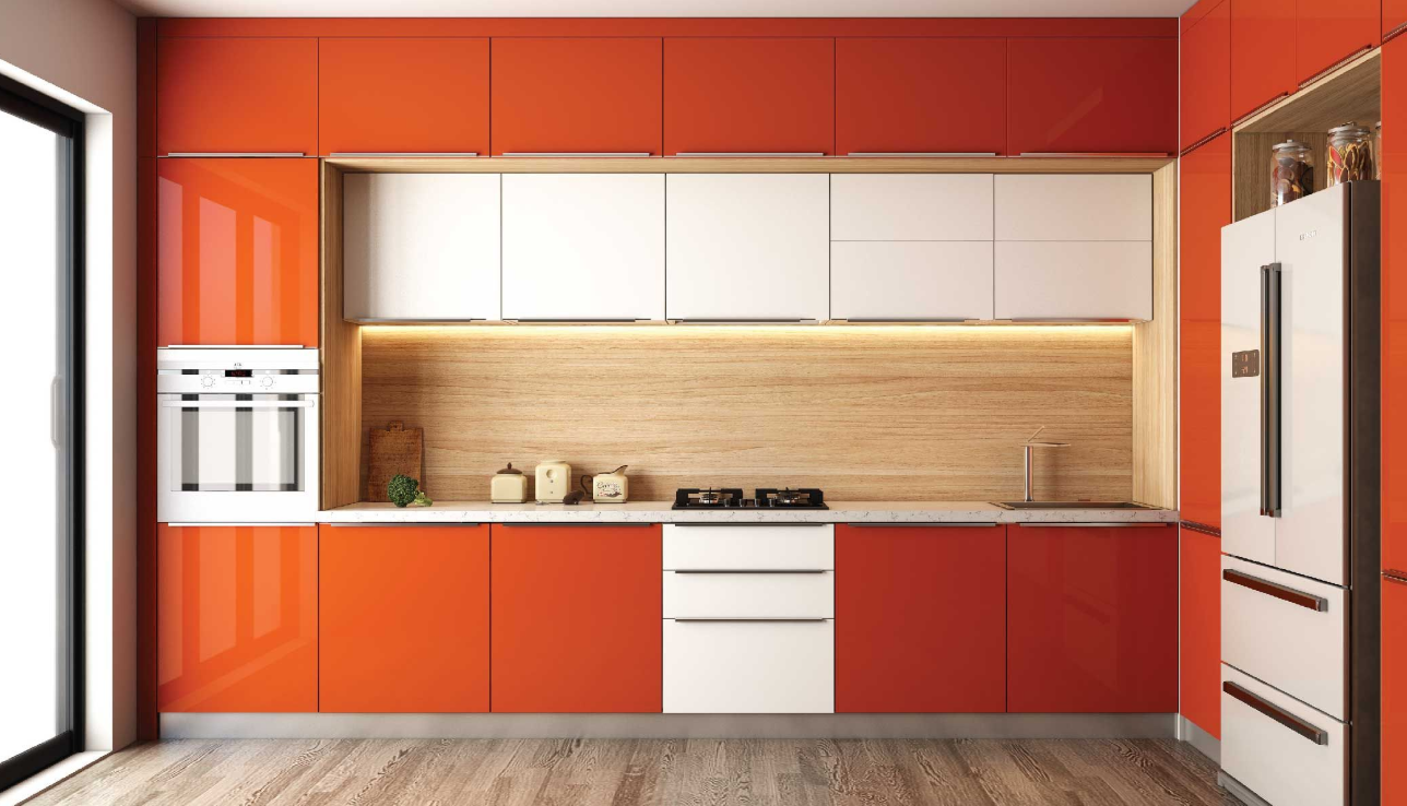 Tủ bếp nhựa phủ Laminate 9 Tủ bếp nhựa phủ Laminate