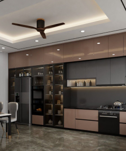 Tủ bếp nhựa phủ Laminate