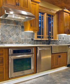 Tủ bếp gỗ tần bì