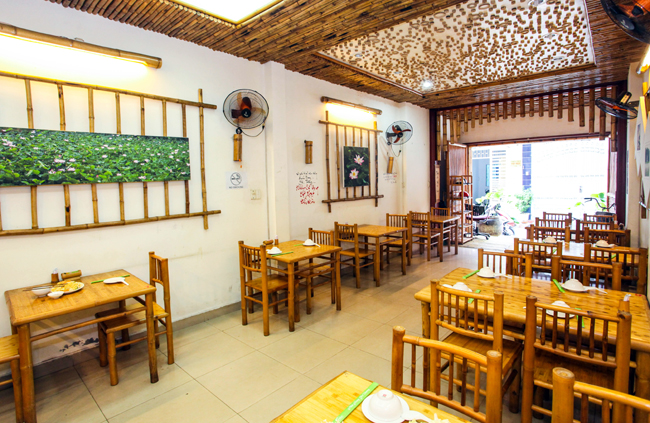 Thiết kế nhà hàng đồ chay