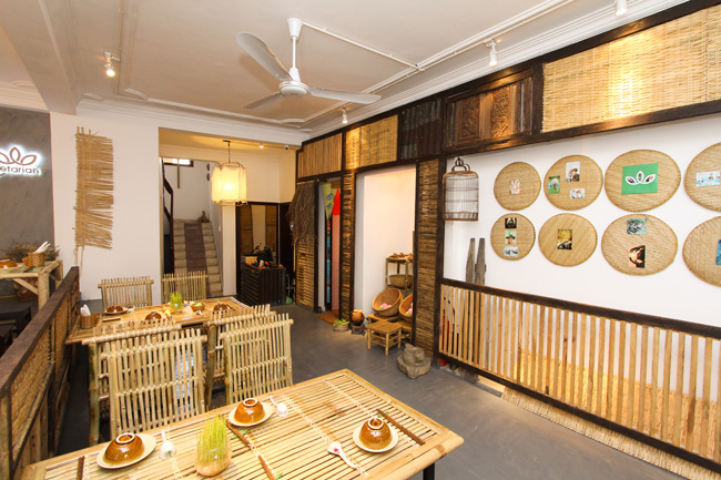 Thiết kế nhà hàng tre đẹp