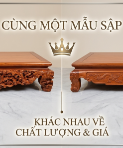 Tại Sao Cùng Mẫu Sập Nhưng Lại Khác Nhau Về Giá ?